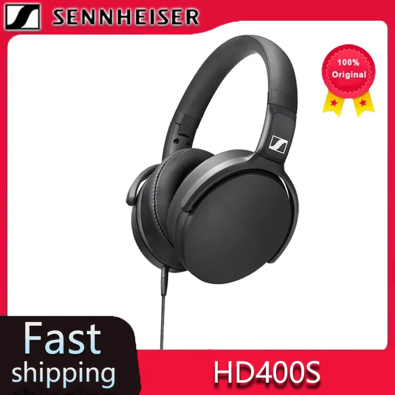 Sennheiser HD 400S Around-Ear Headphones Noise Isolation Earphone Stereo Music Foldable Sport Headset Deep Bass for Mobile Phone
Sennheiser HD 400S Around-Ear Headphones Noise Isolation Earphone Stereo Music Foldable Sport Headset Deep Bass for Mobile Phone