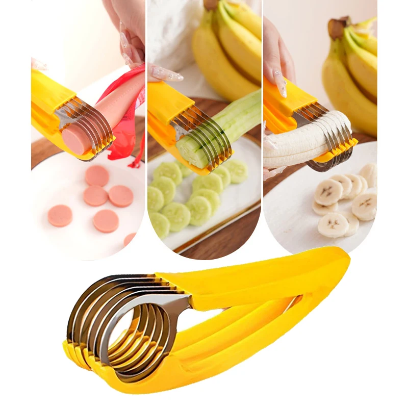 BOLTIFY Home Kitchen Tool Vegetable Peeler Salad Slice Stainless Steel Banana Cutter Chopper Fruit Cutter Cucumber Knife
BOLTIFY Home Kitchen Tool Vegetable Peeler Salad Slice Stainless Steel Banana Cutter Chopper Fruit Cutter Cucumber Knife