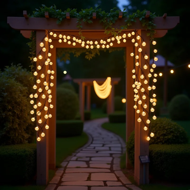 100 LED Crystal Globe Lights Solar String Lights Warm White Waterproof Outdoor for Garden Christmas Festival Decor-Multicolor 
100 LED Crystal Globe Lights Solar String Lights Warm White Waterproof Outdoor for Garden Christmas Festival Decor-Multicolor