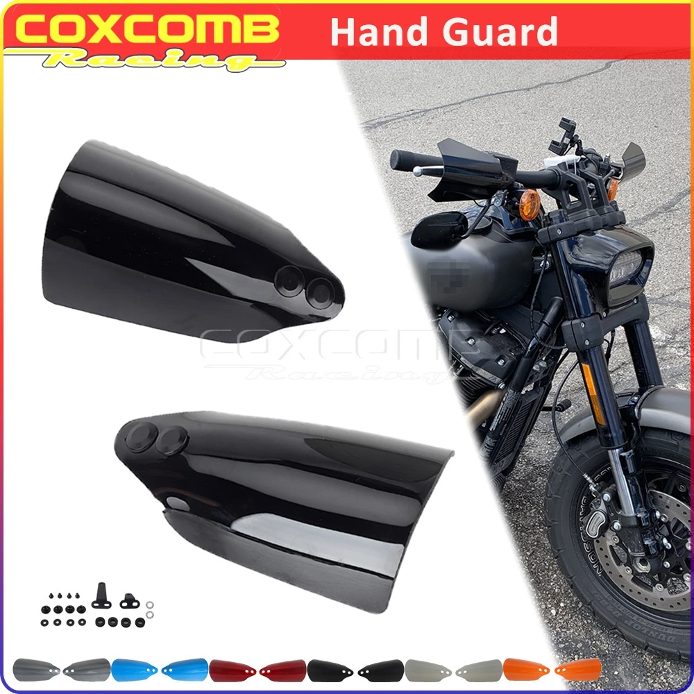 Handguard Protector For Harley Softail Deluxe FLDE Heritage Classic FLHC FLHCS FXBB FXBBS FXST Motorcycle Handlebar Guard Black
Handguard Protector For Harley Softail Deluxe FLDE Heritage Classic FLHC FLHCS FXBB FXBBS FXST Motorcycle Handlebar Guard Black