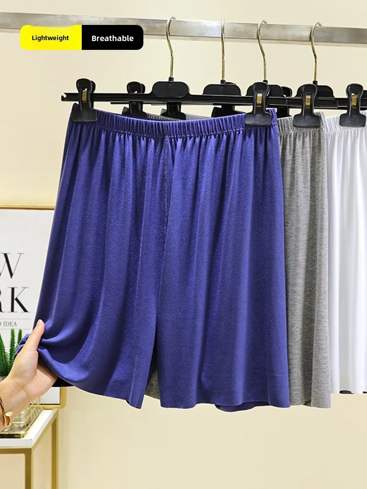 Thin Modal Men's Shorts Summer Elastic Waist Sleepwear Loose Home Pants Casual Outdoor Wear Comfortable Breathable Lightweight
Thin Modal Men's Shorts Summer Elastic Waist Sleepwear Loose Home Pants Casual Outdoor Wear Comfortable Breathable Lightweight
