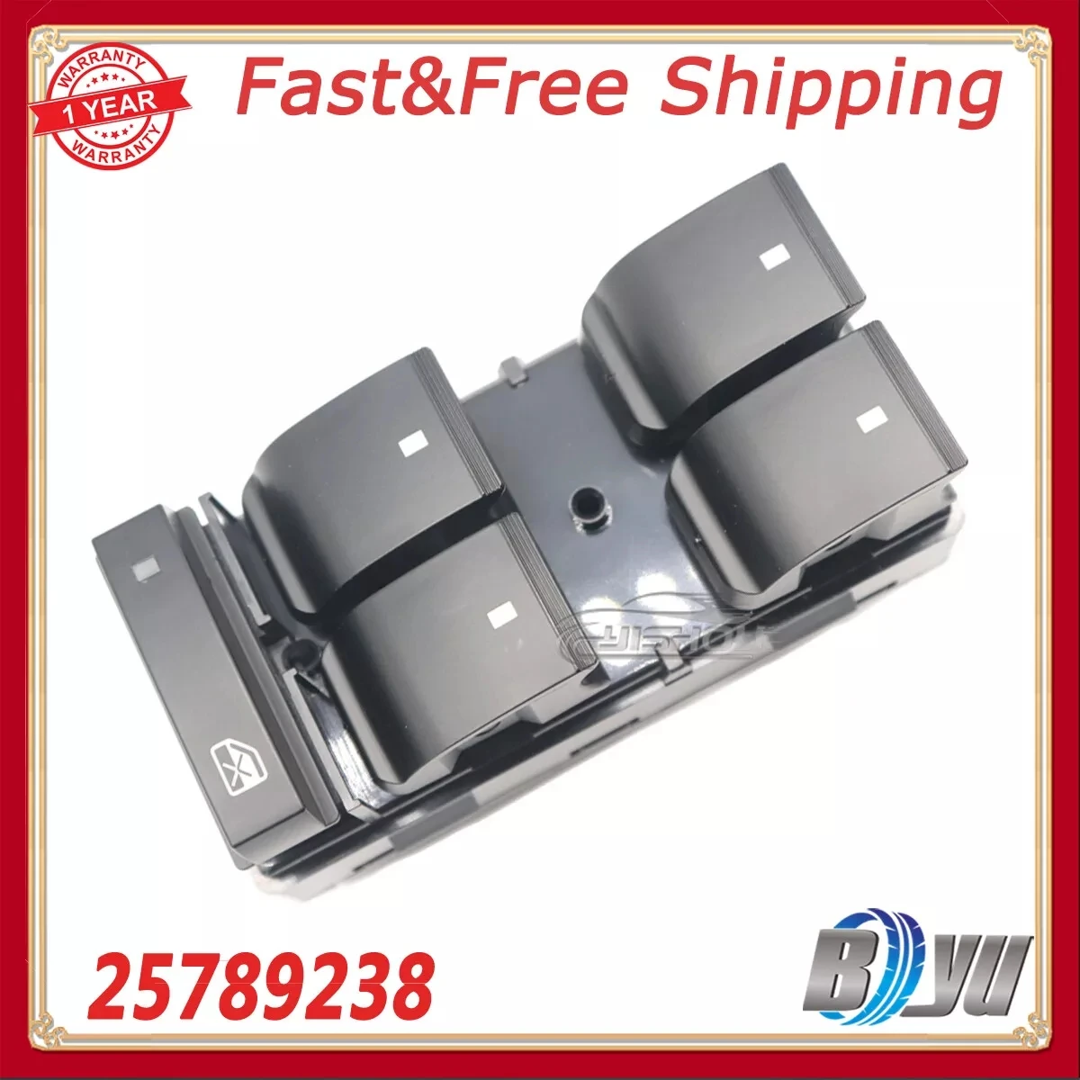 Car Front LH Master Power Window Switch Control Switches For Saturn Outlook 2007-2010 25789238 20966810 DWS303 1S15843 14150815
Car Front LH Master Power Window Switch Control Switches For Saturn Outlook 2007-2010 25789238 20966810 DWS303 1S15843 14150815