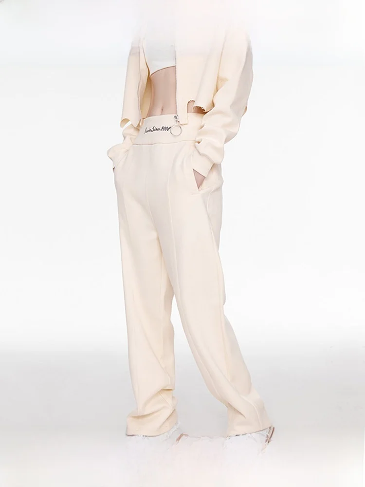Guukahero High Waist Straight Leg Sweatpants Women's Autumn New Style Wide Leg Pants American Loose Fit Splice Design
Guukahero High Waist Straight Leg Sweatpants Women's Autumn New Style Wide Leg Pants American Loose Fit Splice Design