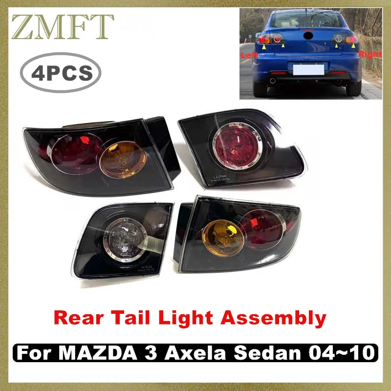 4 шт. левый и правый задний бампер задний фонарь задние фонари корпус стоп-сигнала без лампочек для Mazda 3 Axela Sedan 2004 ~ 2010
4 шт. левый и правый задний бампер задний фонарь задние фонари корпус стоп-сигнала без лампочек для Mazda 3 Axela Sedan 2004 ~ 2010