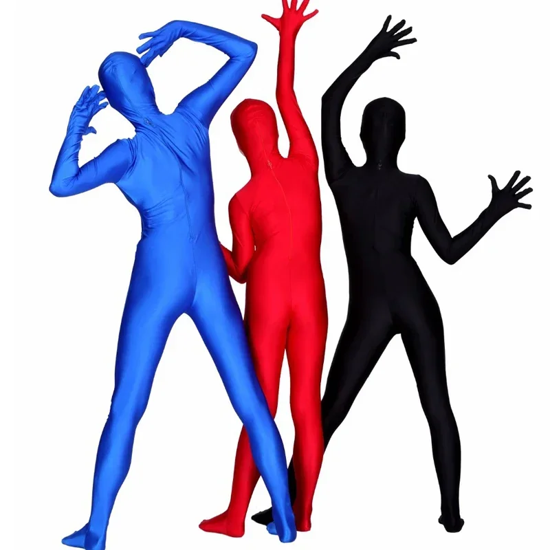 Women Zentai Costumes Adult Open Face Full Body Bodysuit Spandex Nylon Cosplay Halloween Solid Zipper Cosplay Adult Skin Tights
Women Zentai Costumes Adult Open Face Full Body Bodysuit Spandex Nylon Cosplay Halloween Solid Zipper Cosplay Adult Skin Tights