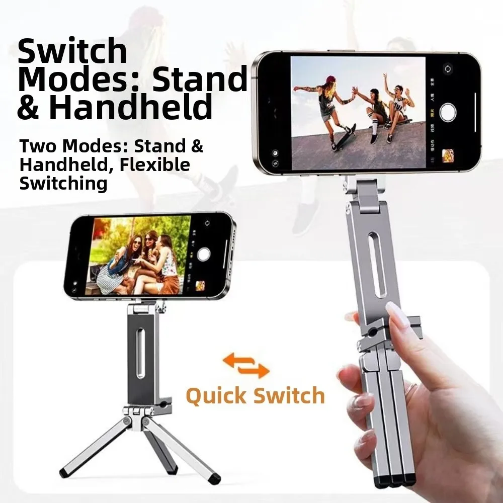 360° Rotation Magnetic Phone Tripod Holder Foldable Creative Portable Phone Stand Universal Lightweight Dual-sided Magnet Tripod
360° Rotation Magnetic Phone Tripod Holder Foldable Creative Portable Phone Stand Universal Lightweight Dual-sided Magnet Tripod