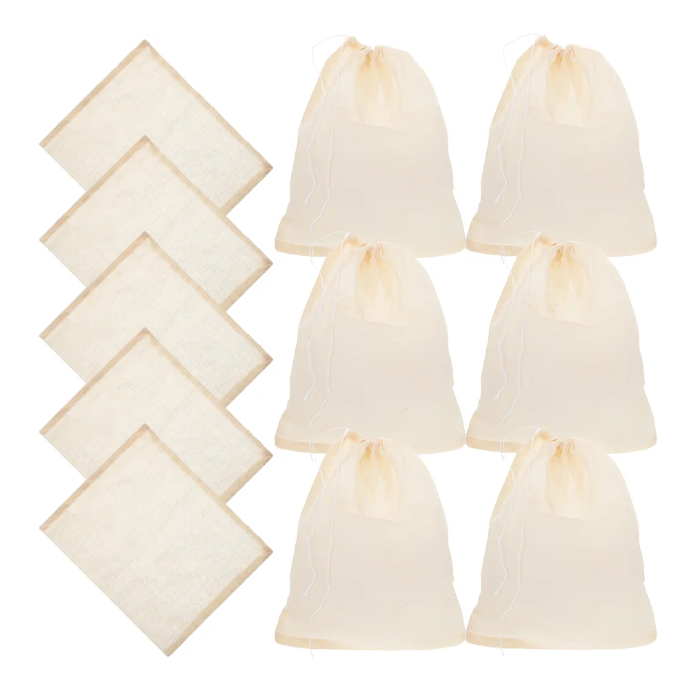 20 Pcs Ravel Cotton Dust Drawstring Bags Soup Spice for Cooking Seasoning Empty Tea
20 Pcs Ravel Cotton Dust Drawstring Bags Soup Spice for Cooking Seasoning Empty Tea