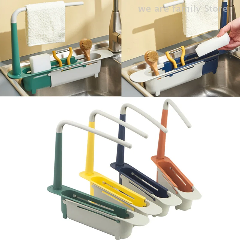 Telescopic Sink Shelf Kitchen Sink Drain Rack Storage Basket Kitchen Gadgets Accessories Tool Sinks Organizer Soap Sponge Holder
Telescopic Sink Shelf Kitchen Sink Drain Rack Storage Basket Kitchen Gadgets Accessories Tool Sinks Organizer Soap Sponge Holder