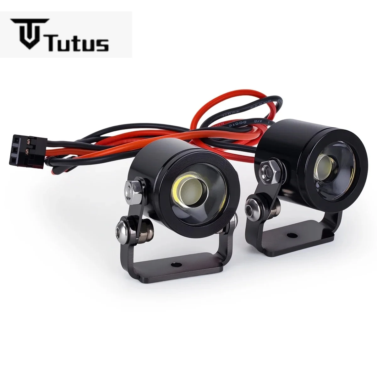 1 Pair LED Headlights Spotlight With Bracket For 1/10 RC Crawler TRX4 Defender SCX10 90046 RC4WD D90 D110 TF2
1 Pair LED Headlights Spotlight With Bracket For 1/10 RC Crawler TRX4 Defender SCX10 90046 RC4WD D90 D110 TF2