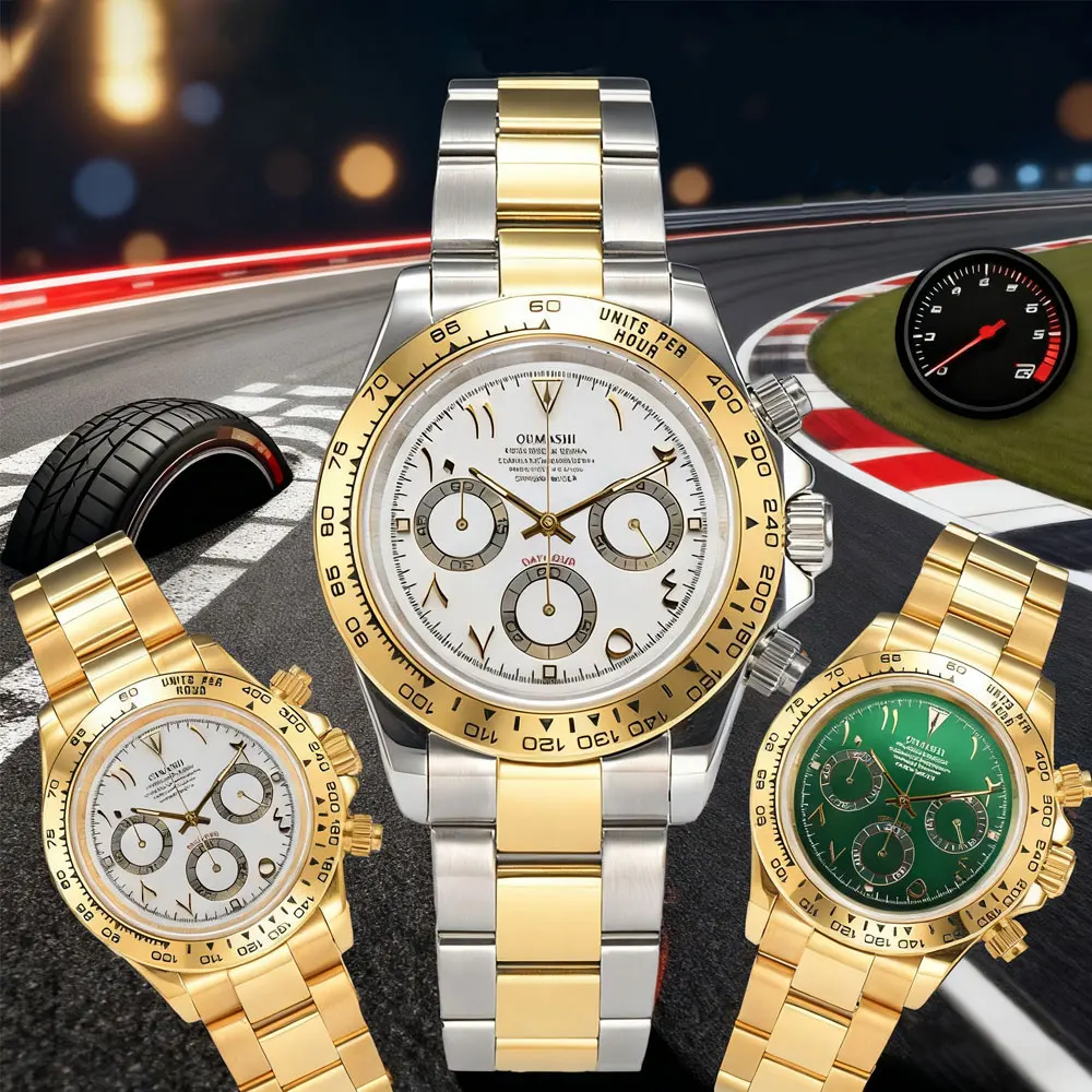 39.3 mm New Model Men's Watch VK63 Movement Stainless Steel Watch VK63 Multi-Function Chronograph Watch VK63 Business Watch
39.3 mm New Model Men's Watch VK63 Movement Stainless Steel Watch VK63 Multi-Function Chronograph Watch VK63 Business Watch