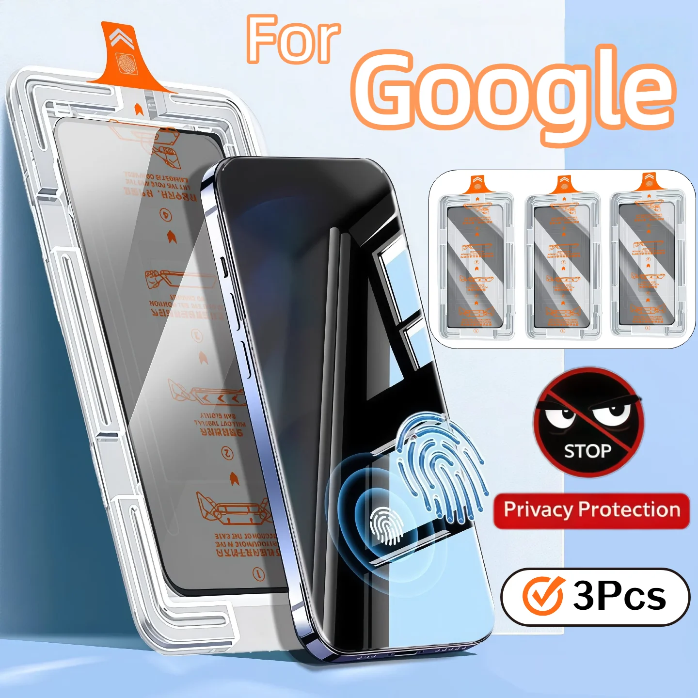 3Pcs Anti-Spy Compatible Google Pixel 6/7/8/9/10A pro XL Series Tempered Glass Screen Protector 9H Hardness
3Pcs Anti-Spy Compatible Google Pixel 6/7/8/9/10A pro XL Series Tempered Glass Screen Protector 9H Hardness