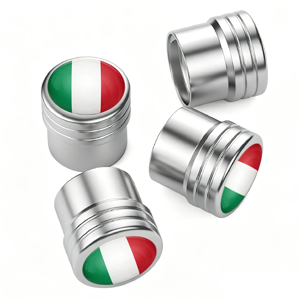 4PCS Italy Flag Tire Valve Stem Caps, Tire Valve Caps Dust Proof Covers with Rubber O Ring for Car Truck Motorcycles Bike
4PCS Italy Flag Tire Valve Stem Caps, Tire Valve Caps Dust Proof Covers with Rubber O Ring for Car Truck Motorcycles Bike