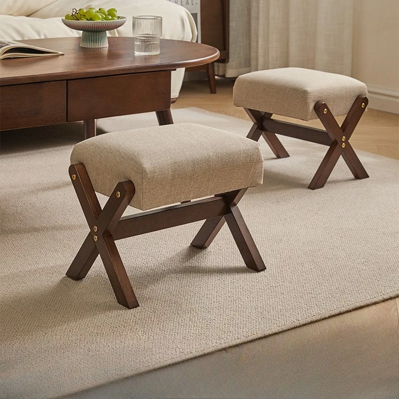 Wood Footstool Soft Household Shoe Bench Doorway Stool Living Room Small Bench Sitting Stool for Bedside Dressing Room
Wood Footstool Soft Household Shoe Bench Doorway Stool Living Room Small Bench Sitting Stool for Bedside Dressing Room