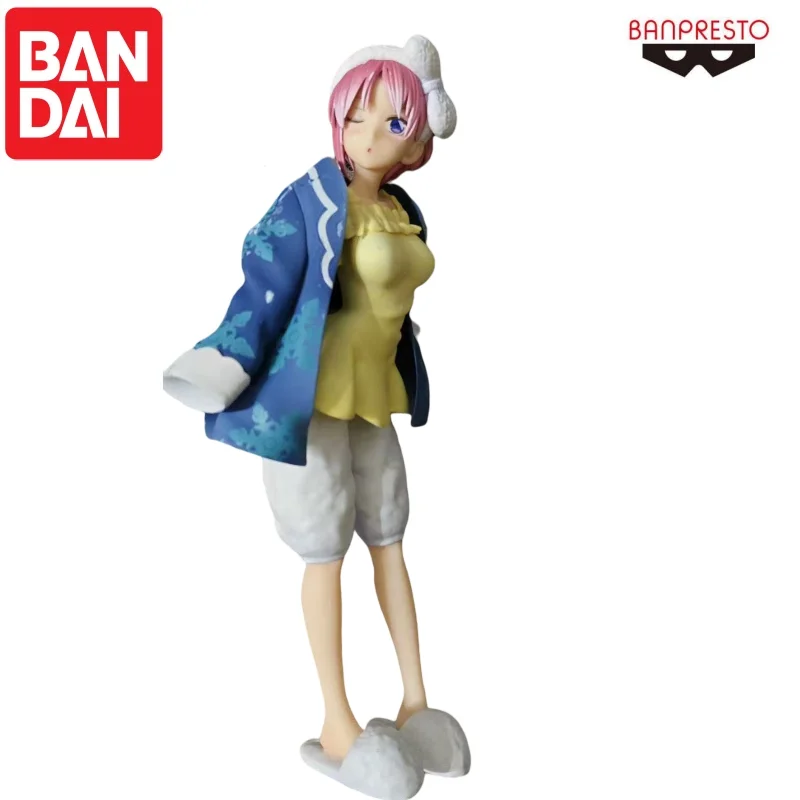 Bandai в наличии, оригинальная модель куклы Banpresto Nakano Ichika, новая фигурка в штучной упаковке, анимационные периферийные устройства, персонажи аниме
Bandai в наличии, оригинальная модель куклы Banpresto Nakano Ichika, новая фигурка в штучной упаковке, анимационные периферийные устройства, персонажи аниме