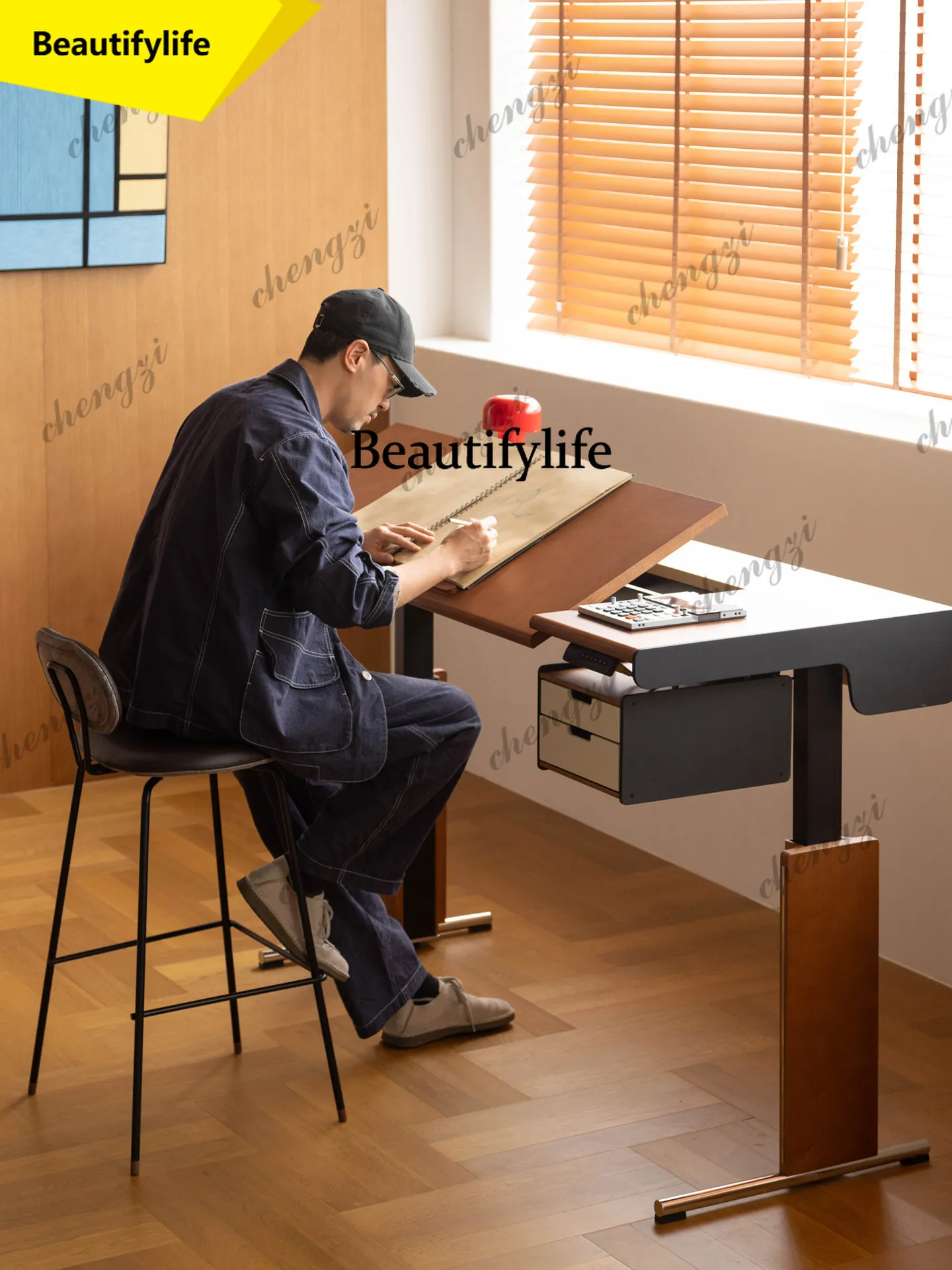 A17 Lifting table, home furnishing | Medieval style computer office long table desk bedroom home workbench
A17 Lifting table, home furnishing | Medieval style computer office long table desk bedroom home workbench