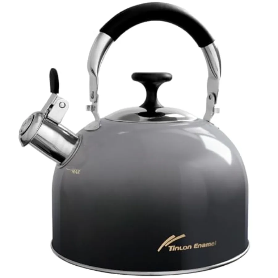 Tea Kettle StovetopStainless Steel Whistling Tea Kettle For Stove Top 2.5 Qt Tea Pot With Folding Handle Food Grade Water Teapo
Tea Kettle StovetopStainless Steel Whistling Tea Kettle For Stove Top 2.5 Qt Tea Pot With Folding Handle Food Grade Water Teapo