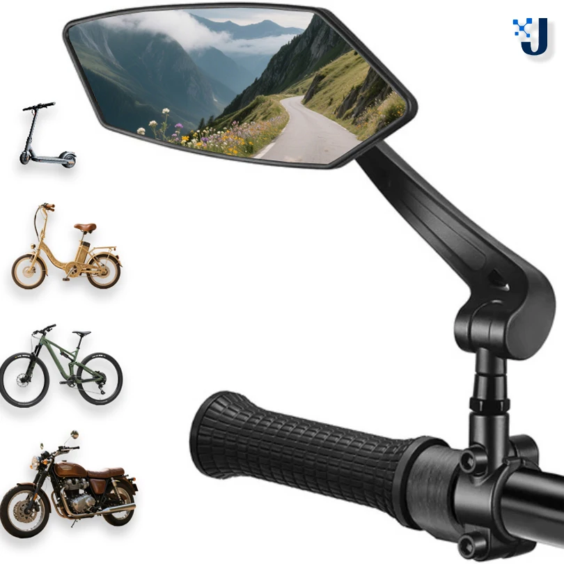 Антибликовое зеркало для велосипеда, руль заднего вида, широкий диапазон заднего вида, отражающее зеркало для электрического скутера, аксессуары для велосипеда
Антибликовое зеркало для велосипеда, руль заднего вида, широкий диапазон заднего вида, отражающее зеркало для электрического скутера, аксессуары для велосипеда