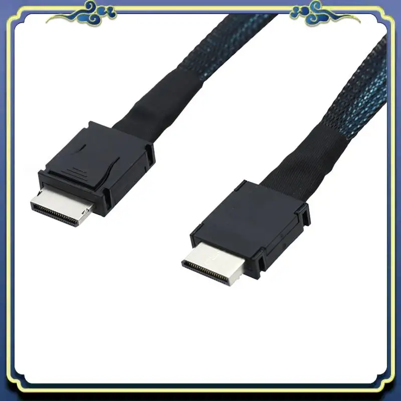 Портативный серверный сверхскоростной кабель PCIE Oculink SFF 8611 4I к MINI SAS SFF-8611 4I, удлинительный кабель для передачи данных, линия передачи данных 1 м
Портативный серверный сверхскоростной кабель PCIE Oculink SFF 8611 4I к MINI SAS SFF-8611 4I, удлинительный кабель для передачи данных, линия передачи данных 1 м
