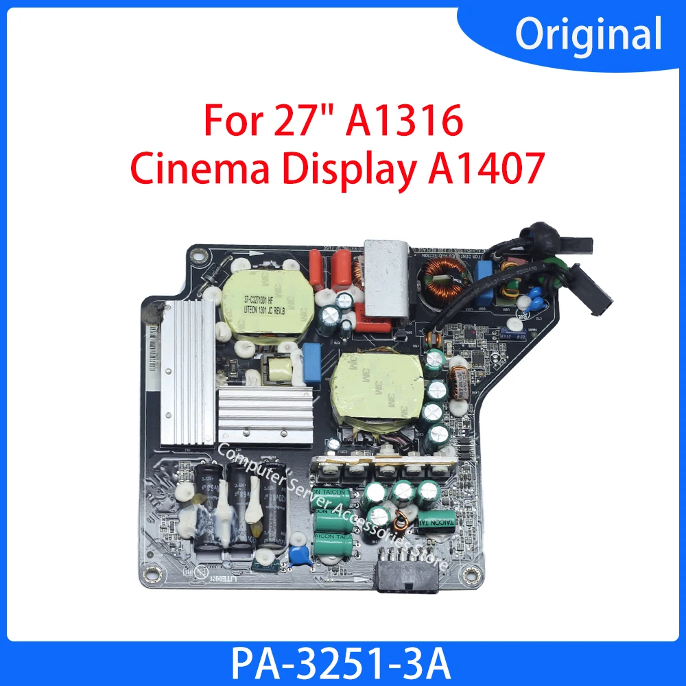 Original for 27" A1316 Cinema Display A1407 Power Supply Board PSU 250W PA-3251-3A PA-3251-3A1 614-0505 614-0510 614-0488
Original for 27" A1316 Cinema Display A1407 Power Supply Board PSU 250W PA-3251-3A PA-3251-3A1 614-0505 614-0510 614-0488