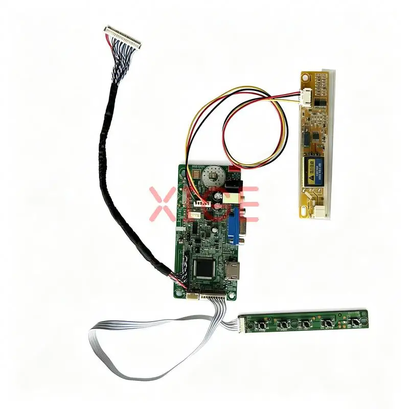 Controller Drive Board Fit CLAA154WA03 CLAA154WA04 CLAA154WA05 CLAA154WA01 1280*800 1280x800 LVDS 30-Pin 1-CCFL HDMI+VGA DIY Kit
Controller Drive Board Fit CLAA154WA03 CLAA154WA04 CLAA154WA05 CLAA154WA01 1280*800 1280x800 LVDS 30-Pin 1-CCFL HDMI+VGA DIY Kit