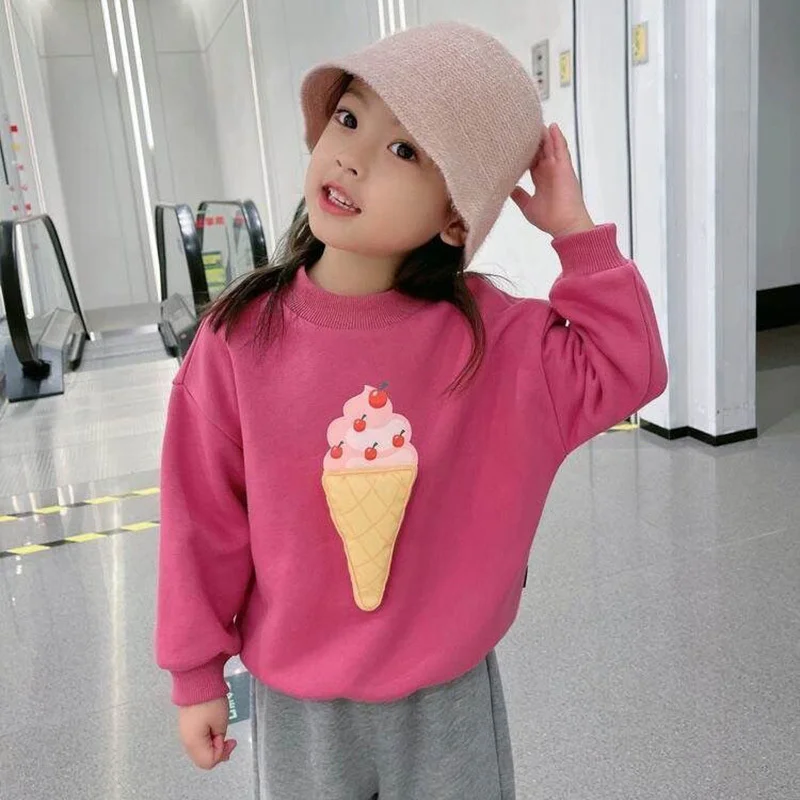 Baby Girls Cute Cartoon Sweatshirts Warm Long Sleeve Hoodies Children Spring Autumn Pullovers Kids Clothes Girls Cotton Hoodies
Baby Girls Cute Cartoon Sweatshirts Warm Long Sleeve Hoodies Children Spring Autumn Pullovers Kids Clothes Girls Cotton Hoodies
