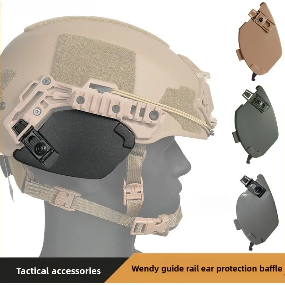Team Wendy EX0021 Helmet 3.0 Rail Special Ear Protection Accessories Wendy 3rd Generation Rail Face Protection Thick Plate
Team Wendy EX0021 Helmet 3.0 Rail Special Ear Protection Accessories Wendy 3rd Generation Rail Face Protection Thick Plate