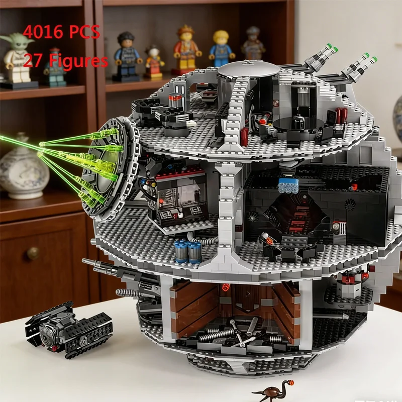 4016 шт. в наличии, быстрая доставка, Wars 3, крупномасштабный, полностью совместимый с 75159, подарок для мальчика на Рождество, украшение для дома, маленькие декоративные элементы
4016 шт. в наличии, быстрая доставка, Wars 3, крупномасштабный, полностью совместимый с 75159, подарок для мальчика на Рождество, украшение для дома, маленькие декоративные элементы