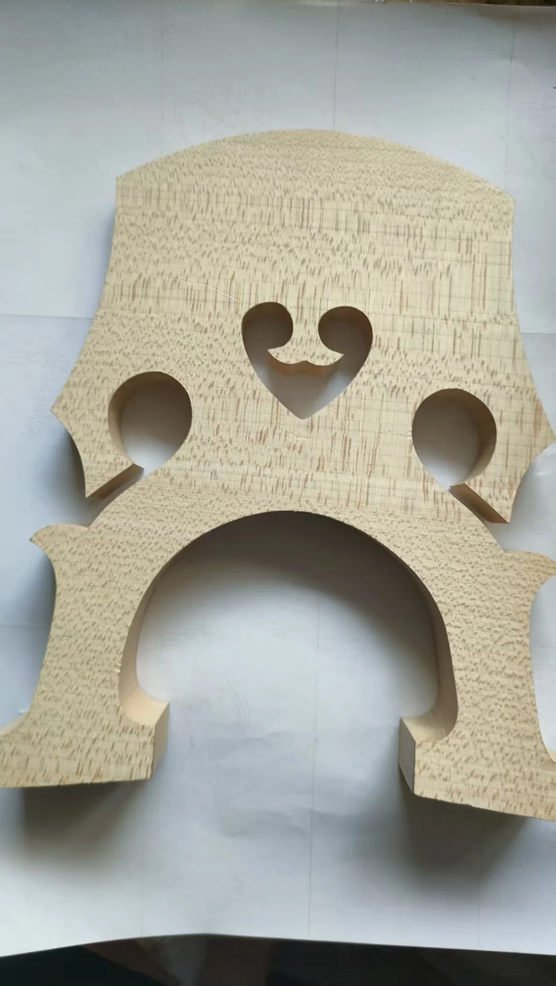 1 PC Quality Double Bass Bridge Euroepan Flamed Maple 3/4 or 4/4 Size
1 PC Quality Double Bass Bridge Euroepan Flamed Maple 3/4 or 4/4 Size