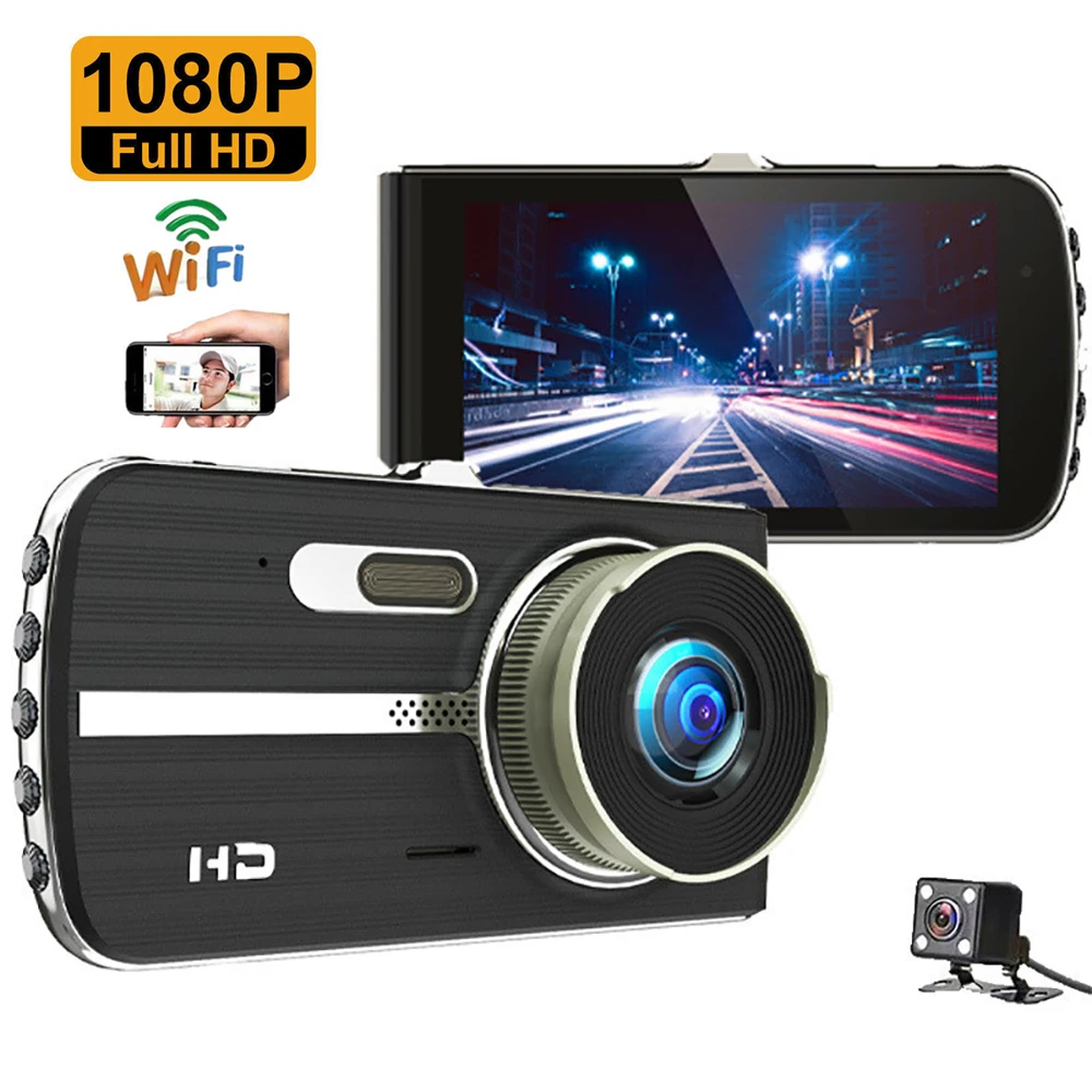 Автомобильный видеорегистратор WiFi Full HD 1080P, видеорегистратор заднего вида, Автомобильный видеорегистратор с ночным видением, автомобильный черный ящик, видеорегистратор GPS, автомобильные аксессуары
Автомобильный видеорегистратор WiFi Full HD 1080P, видеорегистратор заднего вида, Автомобильный видеорегистратор с ночным видением, автомобильный черный ящик, видеорегистратор GPS, автомобильные аксессуары