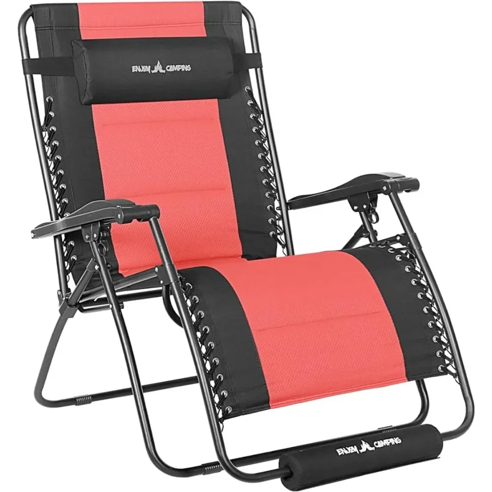 Oversized Zero Gravity Chair, 33" Wide Upholstered Recliner for Outdoor, For Porch Deck Beach, Foldable Recliner
Oversized Zero Gravity Chair, 33" Wide Upholstered Recliner for Outdoor, For Porch Deck Beach, Foldable Recliner