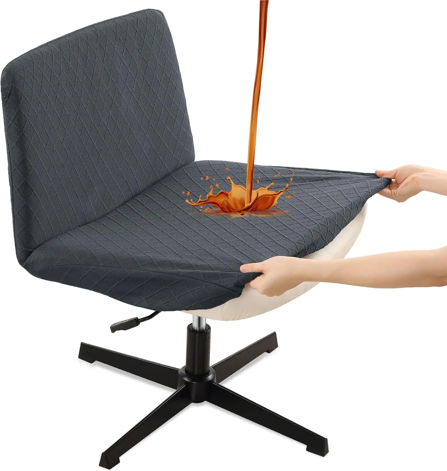 Waterproof Arml Office Chair Cover - Criss Cross Stretch Slipcover For Mid Ba Wide Seat Desk/Gaming/Vanity Chairs, Elastic
Waterproof Arml Office Chair Cover - Criss Cross Stretch Slipcover For Mid Ba Wide Seat Desk/Gaming/Vanity Chairs, Elastic