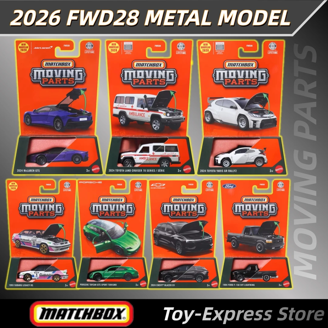 Matchbox New Moving Parts Collectible Porsche Mclaren Toyota Ford 1:64 Diecast Car Model Metal Vehicles for Collectors Gift Toy
Matchbox New Moving Parts Collectible Porsche Mclaren Toyota Ford 1:64 Diecast Car Model Metal Vehicles for Collectors Gift Toy