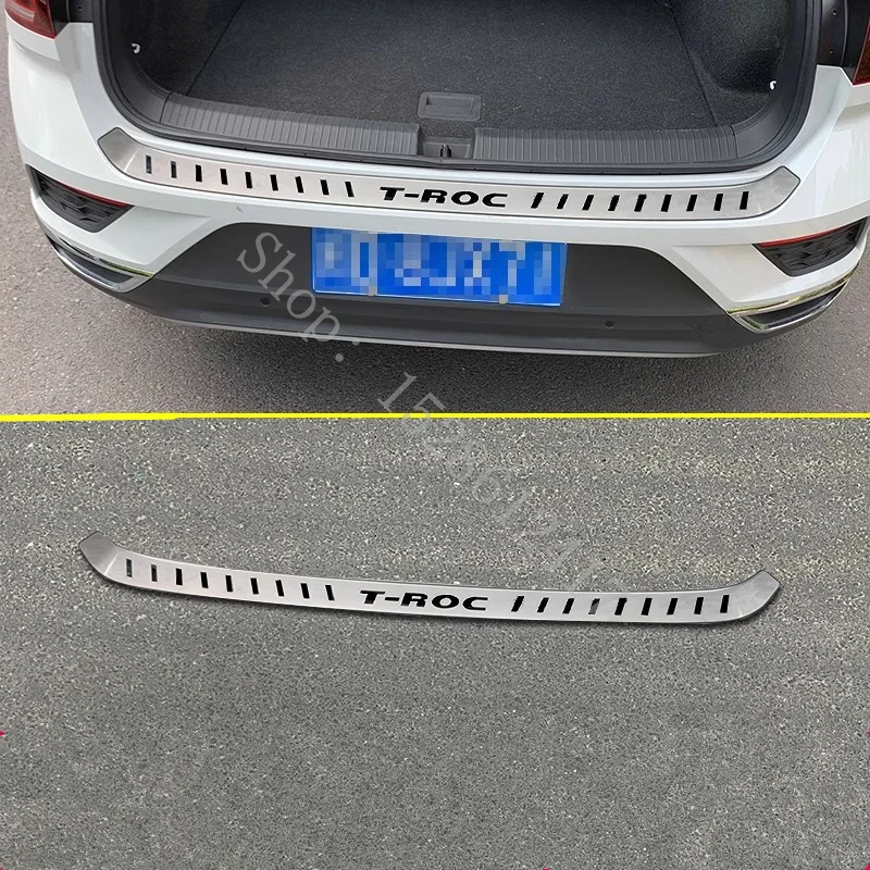 Для 2018 ~ 2024 VW/Volkswagen T-ROC TROC, защита бампера задней двери из нержавеющей стали, накладка на порог, защита порога, накладка на заднюю багажник
Для 2018 ~ 2024 VW/Volkswagen T-ROC TROC, защита бампера задней двери из нержавеющей стали, накладка на порог, защита порога, накладка на заднюю багажник