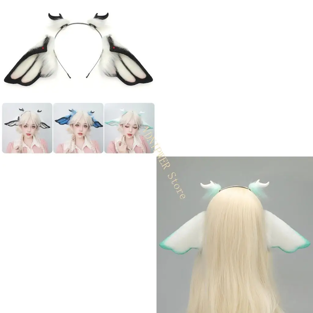 Anime Roleplay Devil Horn Hairband Customizable Bendable Hairhoop For Halloween D08E
Anime Roleplay Devil Horn Hairband Customizable Bendable Hairhoop For Halloween D08E