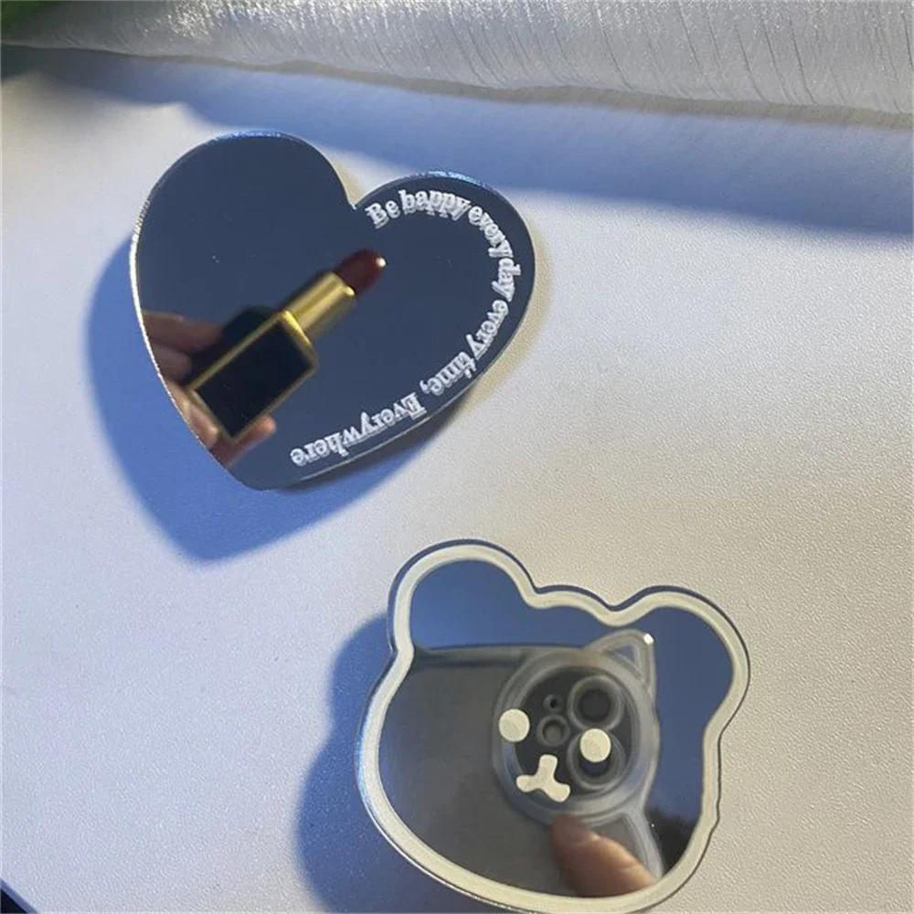 Cute Love Heart Make Up Mirror Bracket Phone Grip Tok Griptok Holder Ring for IPhone Xiaomi Accessories Phone Stand Holder
Cute Love Heart Make Up Mirror Bracket Phone Grip Tok Griptok Holder Ring for IPhone Xiaomi Accessories Phone Stand Holder