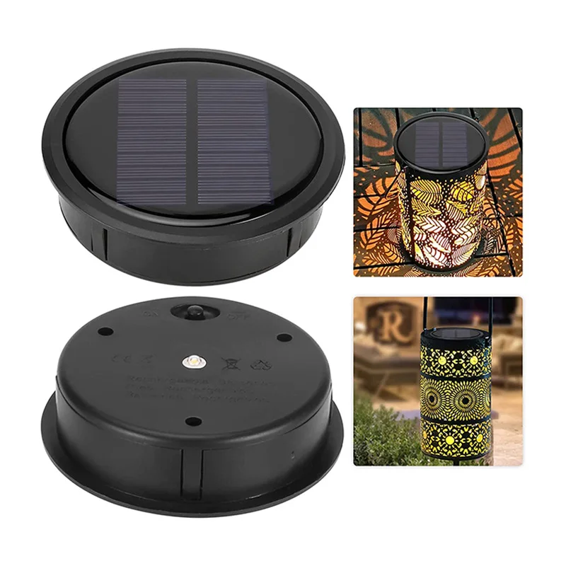 Solar Lantern Replacement Top 7 Lumens LED Solar Panel Lid Light Outdoor Hanging Solar Lights Spare Parts for Garden Yard Use
Solar Lantern Replacement Top 7 Lumens LED Solar Panel Lid Light Outdoor Hanging Solar Lights Spare Parts for Garden Yard Use
