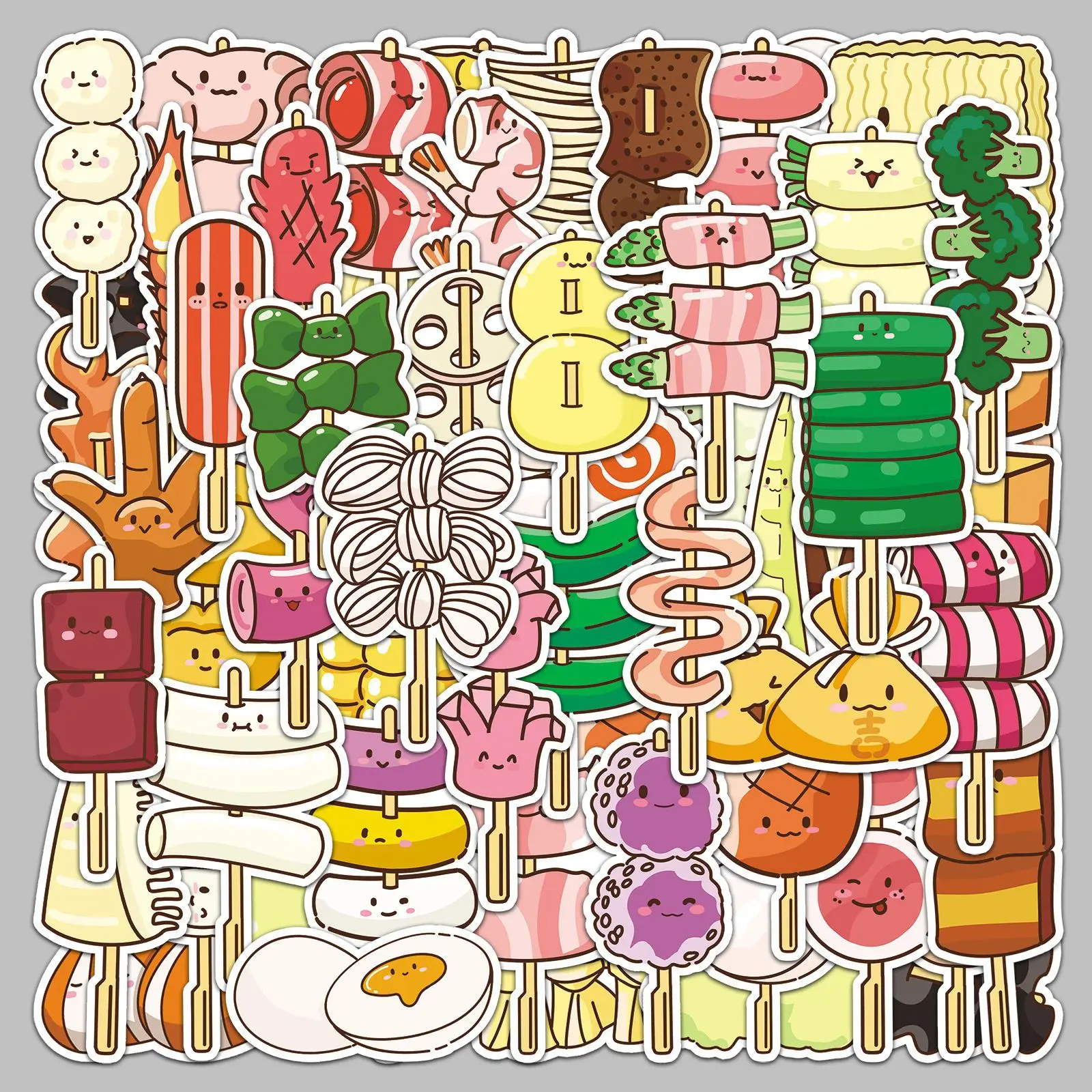 50pcs Cartoon Style Delicious String Food Series Graffiti Stickers Suitable For Helmet Desktop Wall Decoration DIY Stickers
50pcs Cartoon Style Delicious String Food Series Graffiti Stickers Suitable For Helmet Desktop Wall Decoration DIY Stickers