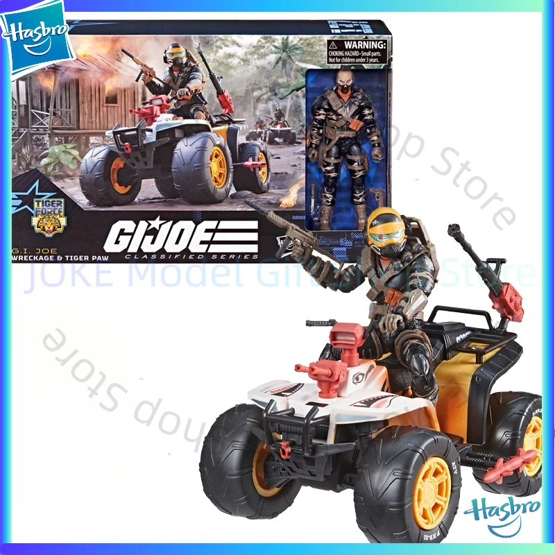 Hasbro G.I. Joe Classified Series #137 Tiger Force Wreckage & Tiger Paw ATV Action Figure Collectible Model Original Gift
Hasbro G.I. Joe Classified Series #137 Tiger Force Wreckage & Tiger Paw ATV Action Figure Collectible Model Original Gift