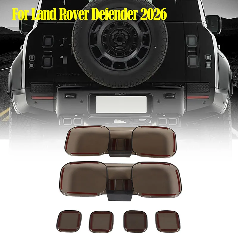 For Land Rover Defender 90 110 130 2026 ABS Black Modification Accessories Car Light Taillight Protection Cover Smoked Black
For Land Rover Defender 90 110 130 2026 ABS Black Modification Accessories Car Light Taillight Protection Cover Smoked Black