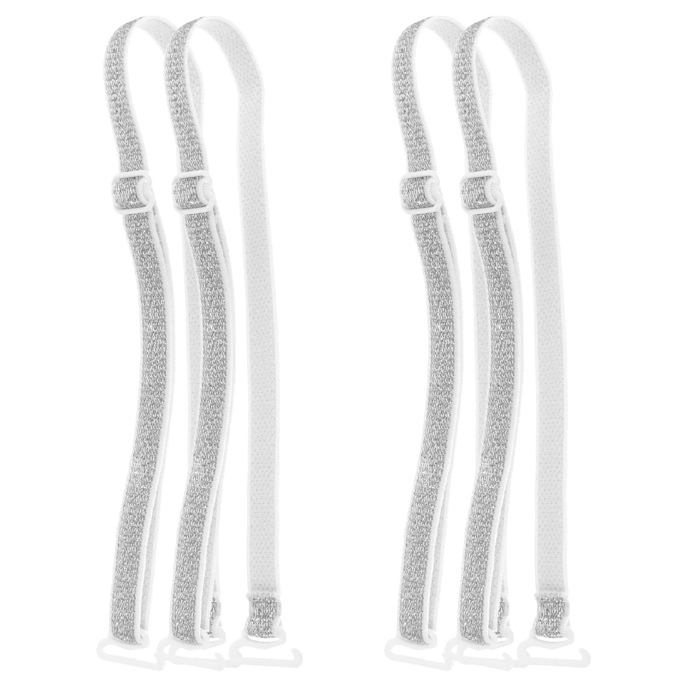 2 Pairs Bra Shoulder Straps Adjustable NonSlip Lingerie Accessories Backless Dress Extension Wedding Detachable Strap For Daily
2 Pairs Bra Shoulder Straps Adjustable NonSlip Lingerie Accessories Backless Dress Extension Wedding Detachable Strap For Daily