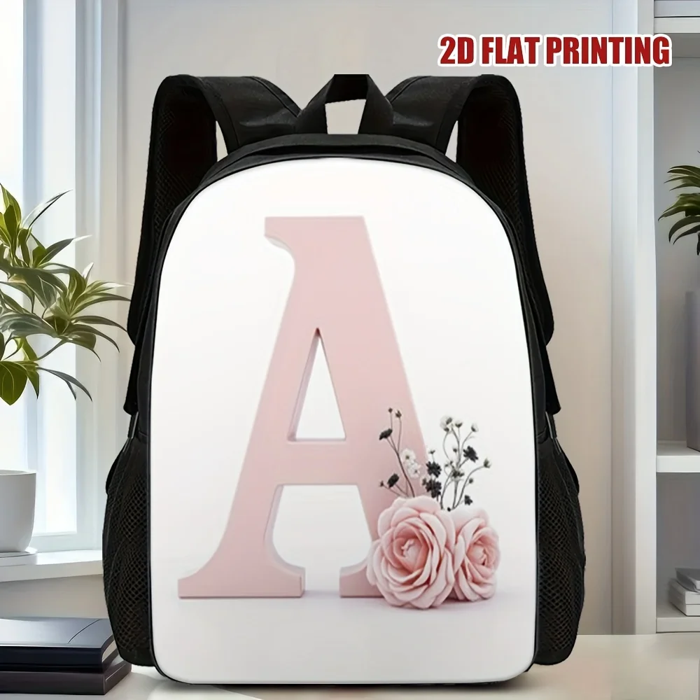 1 Elegant Floral 2D Flat Printed Backpack - Large Capacity Lightweight Travel Bag with Adjustable Shoulder Strap
1 Elegant Floral 2D Flat Printed Backpack - Large Capacity Lightweight Travel Bag with Adjustable Shoulder Strap