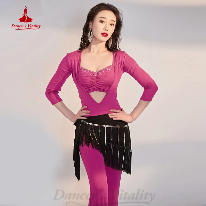 Belly Dance Costume Suit for Women Half Sleeves One-piece Dance Training Clothing Girl's Exotic Dancewear Belly Dancing Outfit
Belly Dance Costume Suit for Women Half Sleeves One-piece Dance Training Clothing Girl's Exotic Dancewear Belly Dancing Outfit