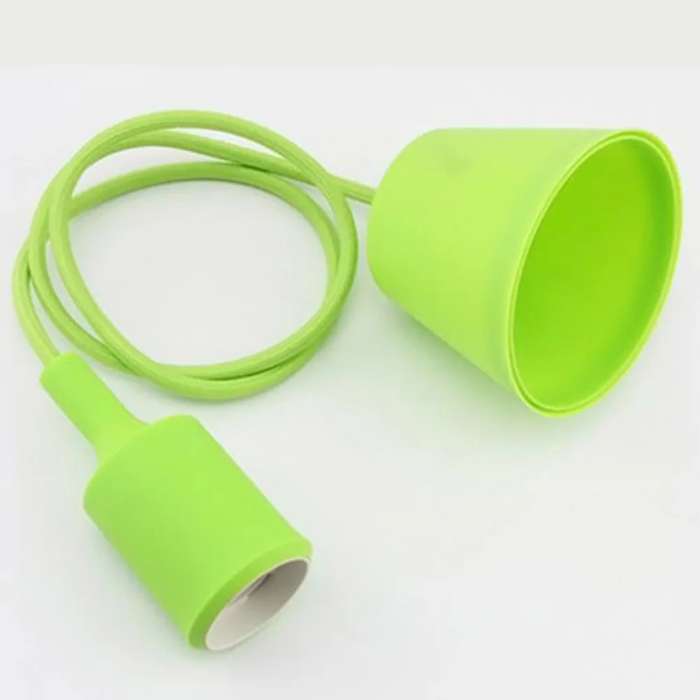 Silicone Hanging Lamp Holder with E27 Base LED Light Socket for Kitchens Dining Rooms Living Rooms Corridor Bars Restaurants (Li
Silicone Hanging Lamp Holder with E27 Base LED Light Socket for Kitchens Dining Rooms Living Rooms Corridor Bars Restaurants (Li