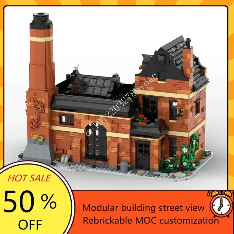 2643 шт., стеклянная фабрика, модульная MOC, креативная модель с видом на улицу, строительные блоки, архитектура, сделай сам, образование, сборная модель, игрушки, подарки
2643 шт., стеклянная фабрика, модульная MOC, креативная модель с видом на улицу, строительные блоки, архитектура, сделай сам, образование, сборная модель, игрушки, подарки