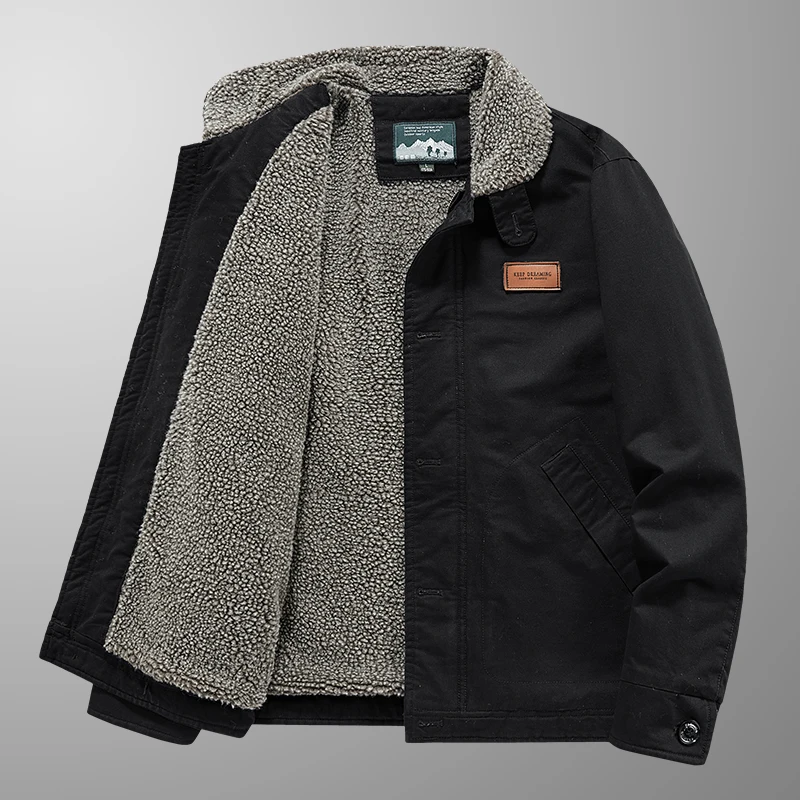 Outdoor Quality Winter Parkas Fashion Turn-down Collar Male Clothes Warm Casual Coats for Men Comfortable Thicken Zipper Jacket
Outdoor Quality Winter Parkas Fashion Turn-down Collar Male Clothes Warm Casual Coats for Men Comfortable Thicken Zipper Jacket