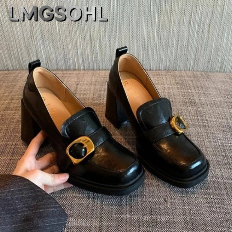 High Heels Square Toe Shoes Women Chunky Summer Loafers Elegant New Trend 2025 Fashion Sandals Woman Party Buckle Pumps Mujer
High Heels Square Toe Shoes Women Chunky Summer Loafers Elegant New Trend 2025 Fashion Sandals Woman Party Buckle Pumps Mujer