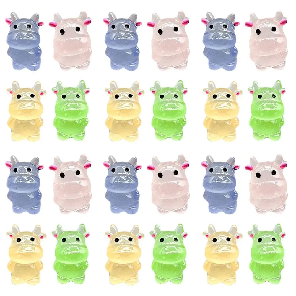 24 Pcs Mini Cow Figurines Luminous Zodiac Ornaments Tiny Resin Cows Small Decorations Micro Garden Landscape Resin Animal
24 Pcs Mini Cow Figurines Luminous Zodiac Ornaments Tiny Resin Cows Small Decorations Micro Garden Landscape Resin Animal