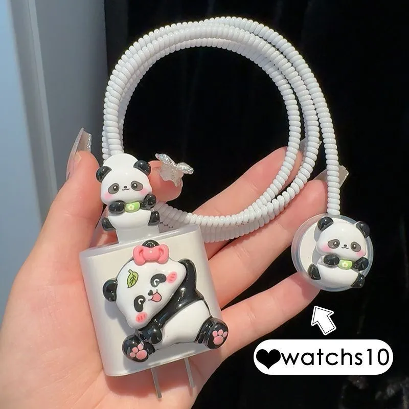 Cute Panda Watch Data Protection Case for Apple iWatch S10 S7 S8 S9 Magnetic Cable 20W Fast Charging Winder
Cute Panda Watch Data Protection Case for Apple iWatch S10 S7 S8 S9 Magnetic Cable 20W Fast Charging Winder