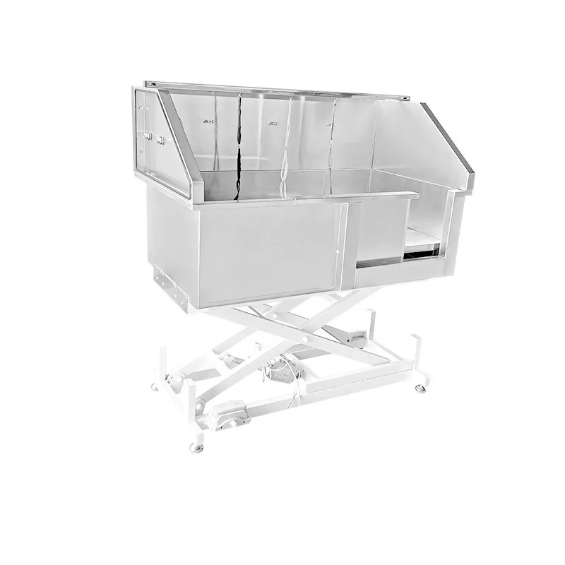 Dog wash pool 304 stainless steel beauty table, pet hospital bath pool
Dog wash pool 304 stainless steel beauty table, pet hospital bath pool