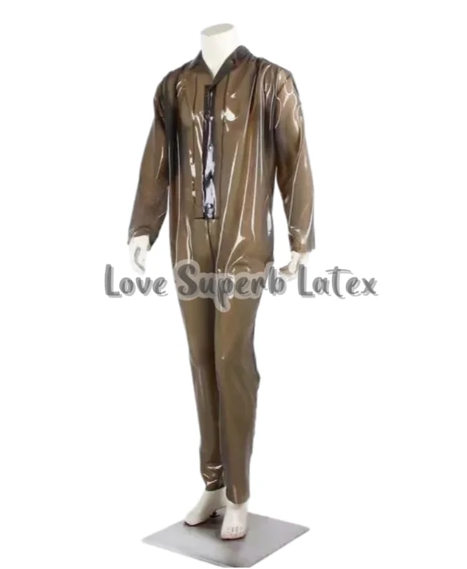 Customized Male loose Latex Catsuit Rubber Latex Rompers Jumpsuit Rubber Gummi Latex Nightgown Halloween Wear
Customized Male loose Latex Catsuit Rubber Latex Rompers Jumpsuit Rubber Gummi Latex Nightgown Halloween Wear